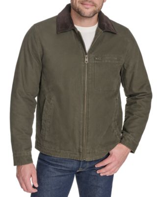 Men's Cotton Canvas Zip-Front Depot Jacket