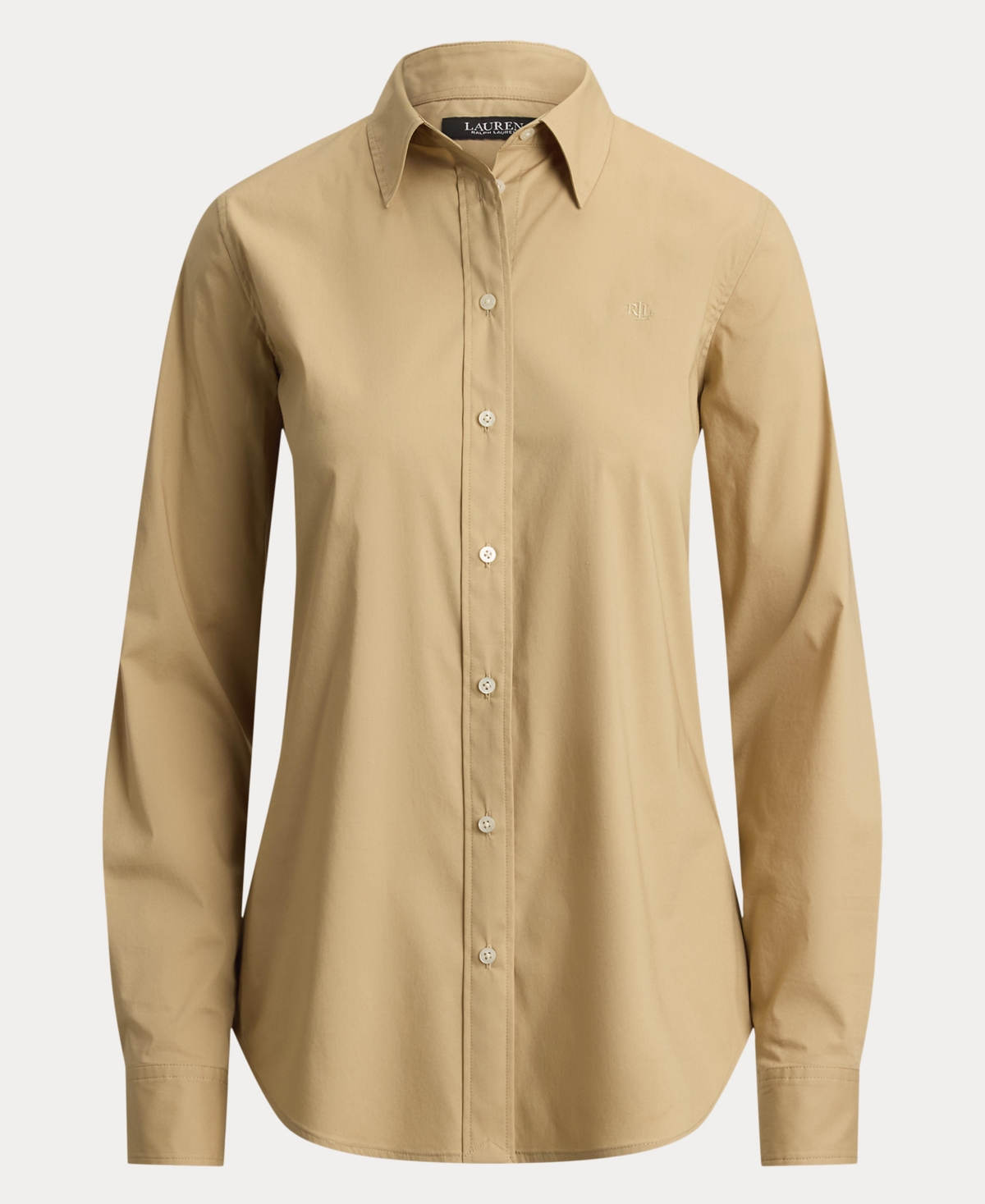 Lauren Ralph Women's Classic Fit Long-Sleeve Shirt