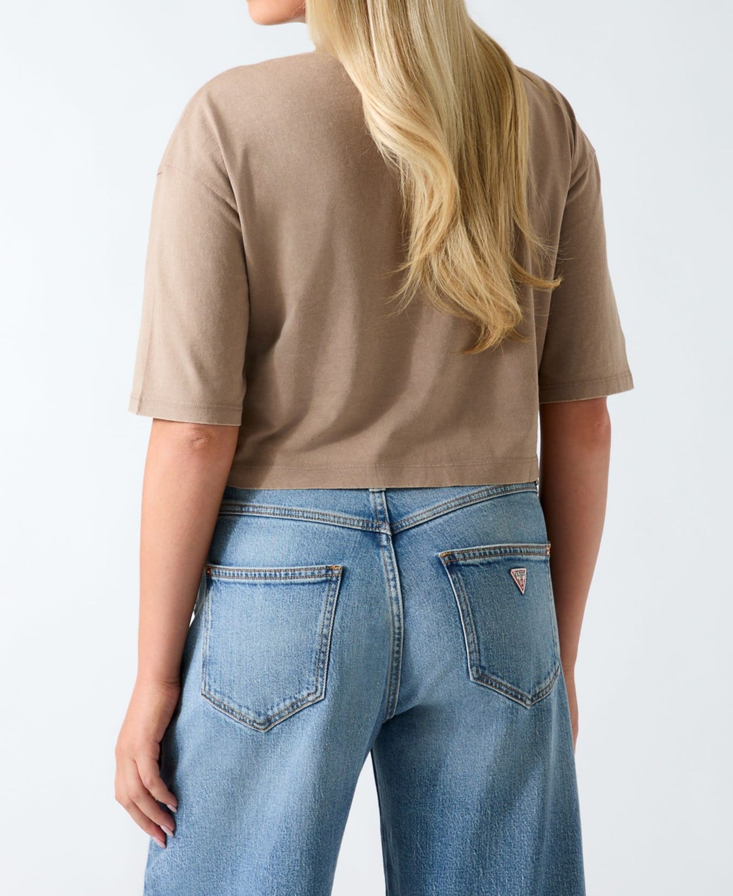 Women's Jungle Resort Cropped Graphic T-Shirt