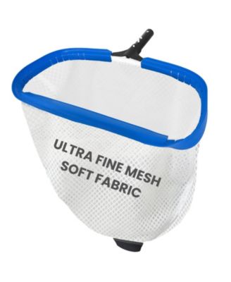 Pool Net Skimmer Heavy Duty Leaf Aluminum Frame Mesh Bag Debris