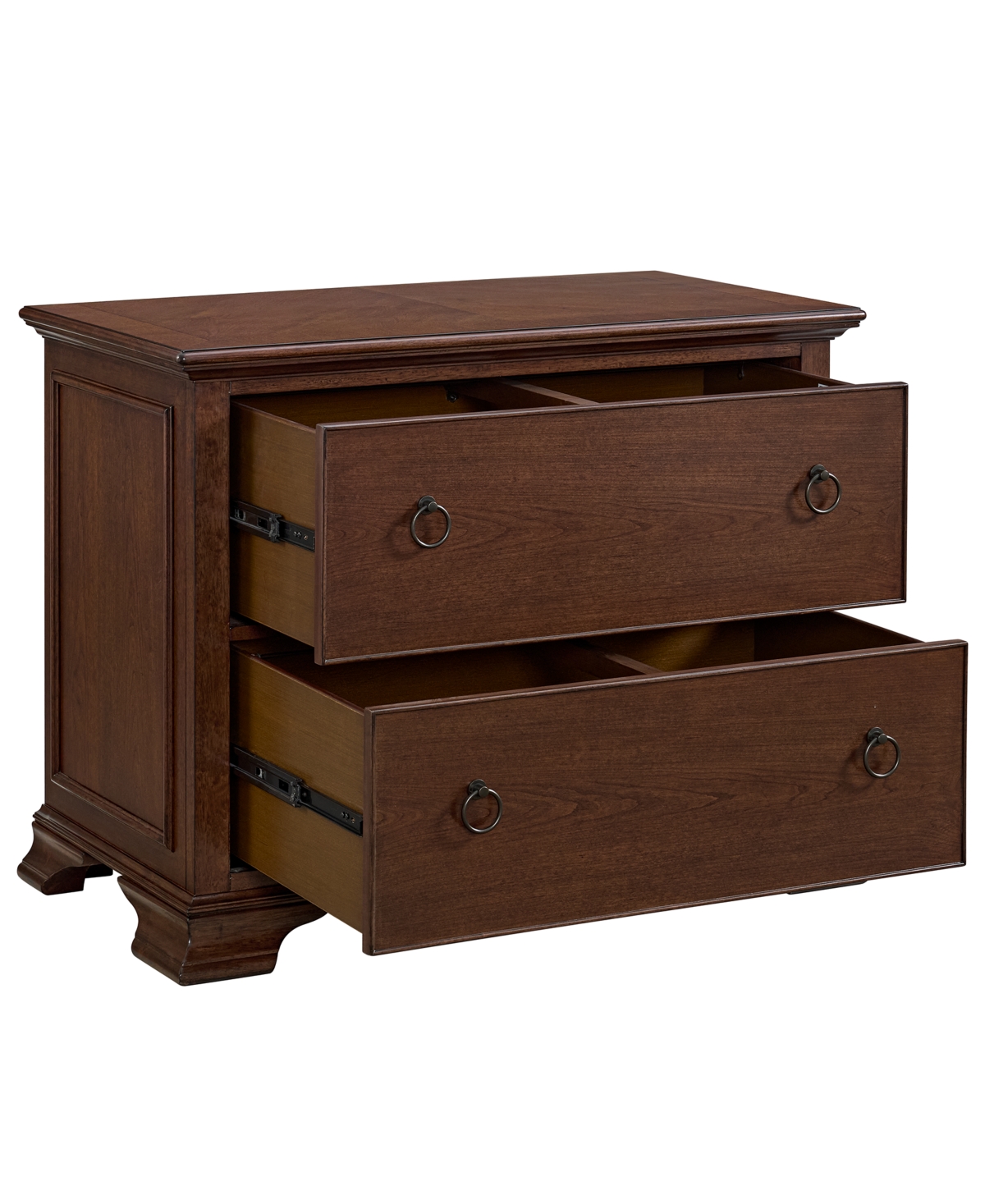 Nelman 30.5" Wood File Cabinet