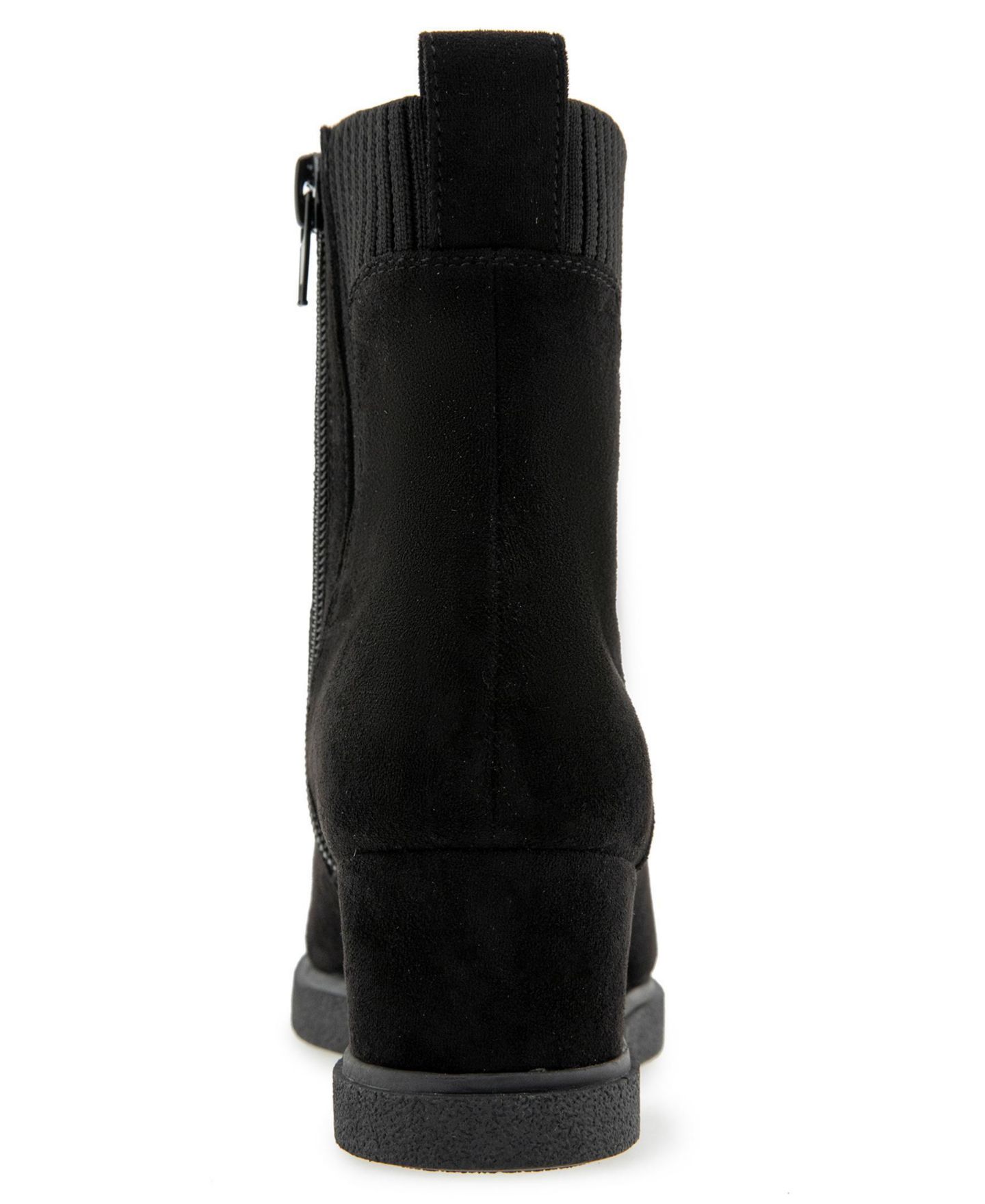 Женский свитер Kensie Nina Sweater Wedge Bootie, цвет: Чёрный — фото 3