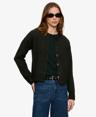 Petite Must-Have Semi-Cropped Cardigan