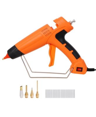 DIY Craft Tools - 550W Hot Glue Gun - Professional DIY Craft Repair Thermo Tool, 4 Replacement Nozzles, 24Pcs Highly Viscous Glue Sticks