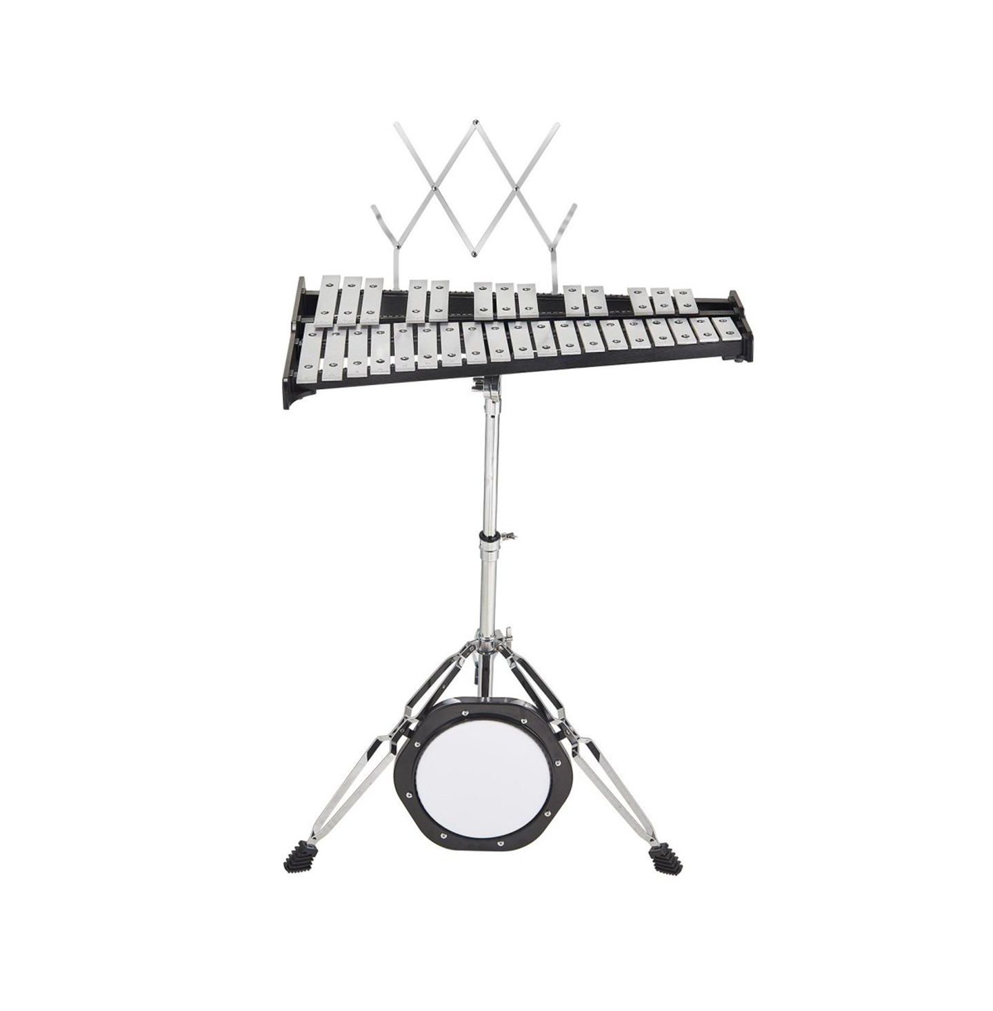 Детские игрушки YOBTOP 32-Note Professional Glockenspiel Xylophone Music Percussion Kit, Ages 5+ — фото 8