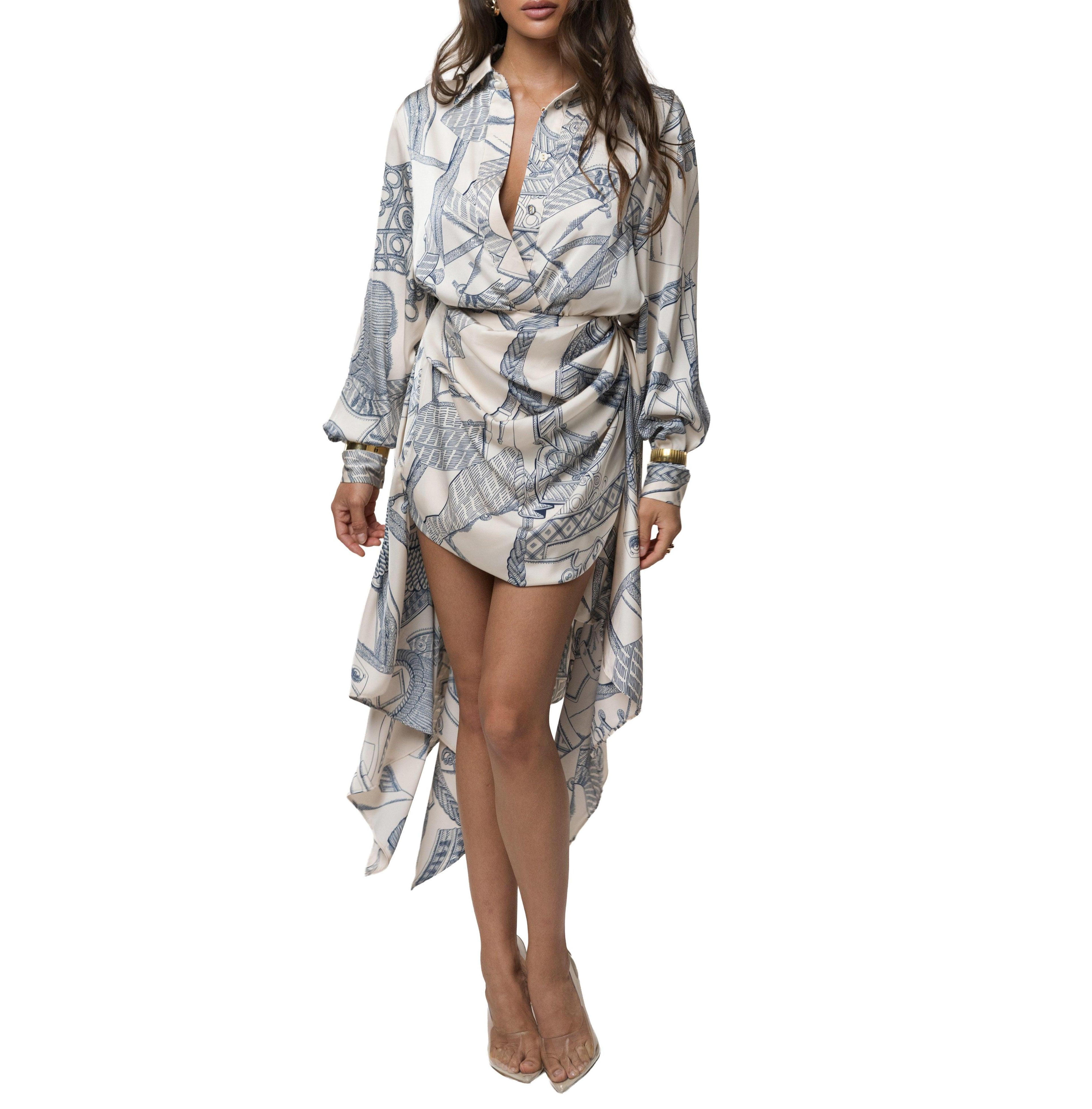 Jluxlabel Women's Print Ameena Skirt Set