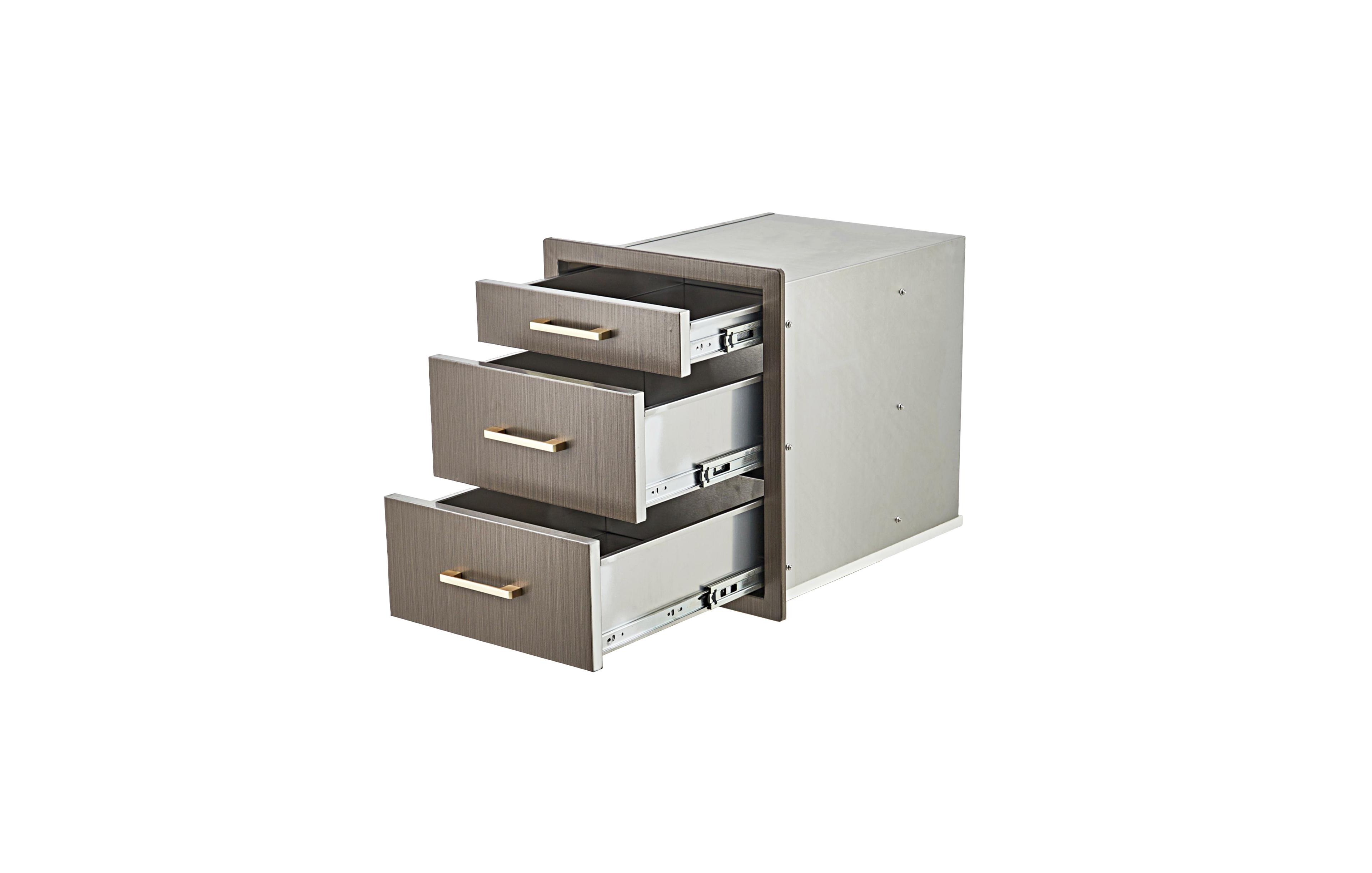 homfan Stainless Steel Storage Cabinet
