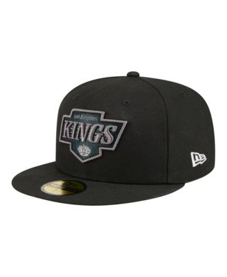 Men's Black Los Angeles Kings Color Pop 59FIFTY Fitted Hat
