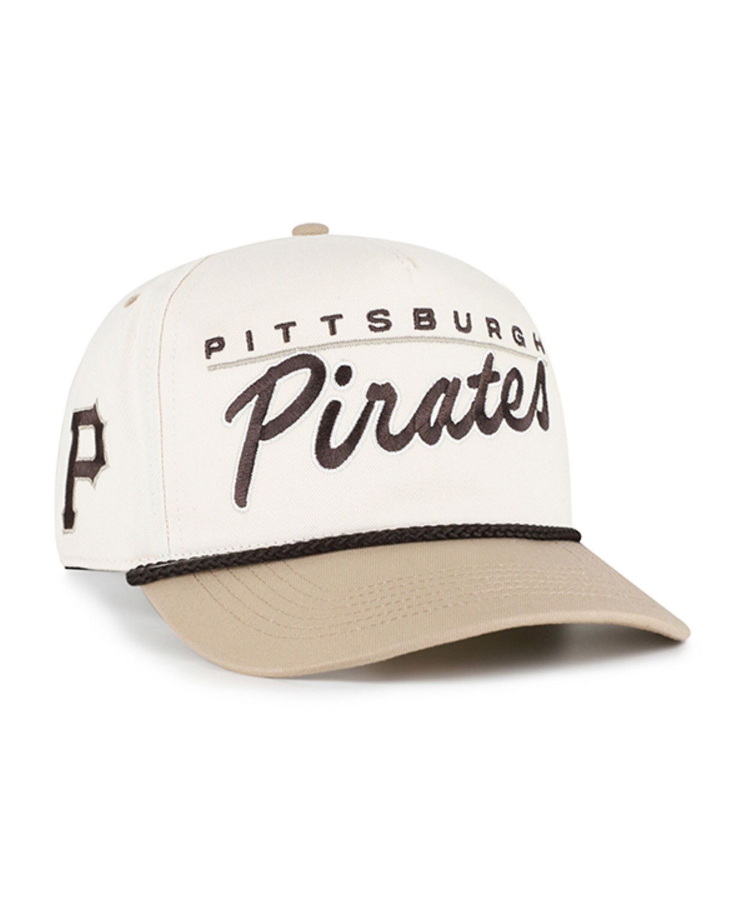 Men's Natural/Tan Pittsburgh Pirates Neutral Terrain Hitch Rope Adjustable Hat
