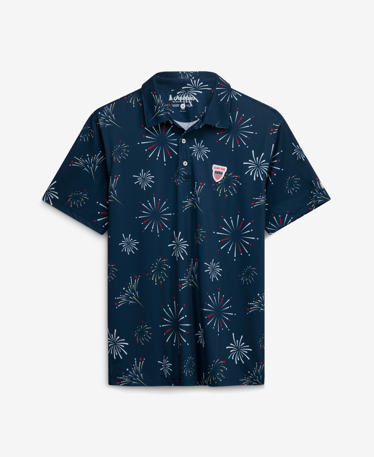 Men's Navy The Rockets Rad Glare Performance Polo Shirt