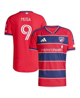 Men's Petar Musa Red FC Dallas 2026 DNA Kit On-Field Authentic Patch Jersey