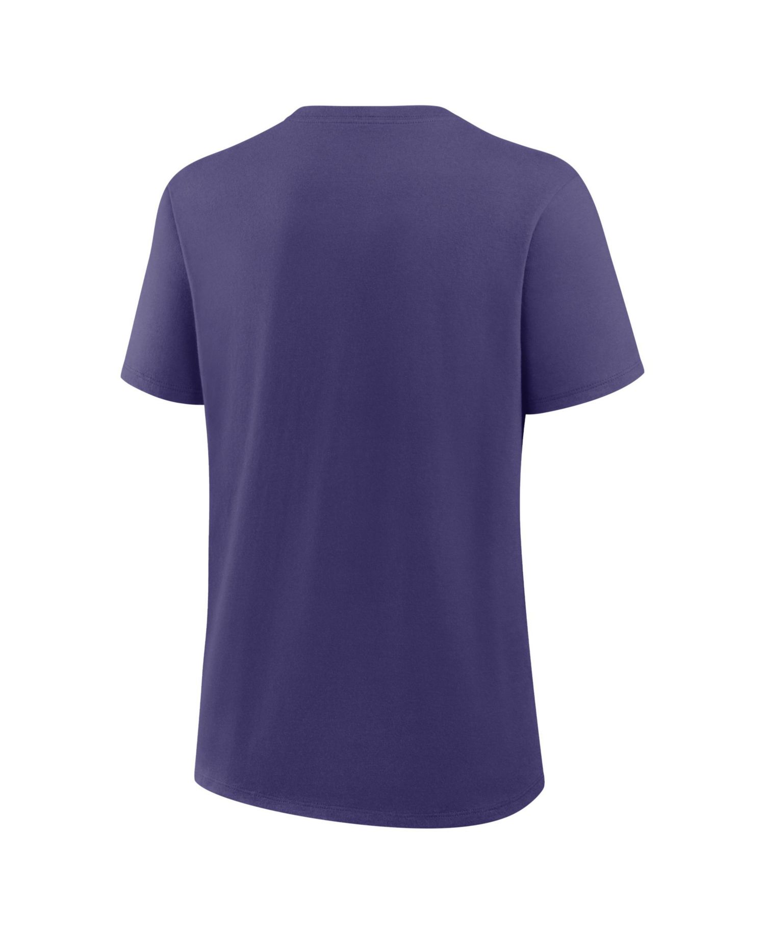 Women's Purple Clemson Tigers Primary Logo T-Shirt
