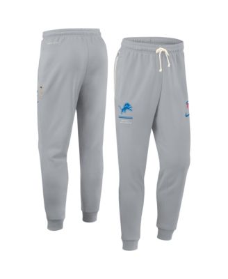 Men's Gray Detroit Lions Sideline Standard Issue Dri-FIT Taper Pants