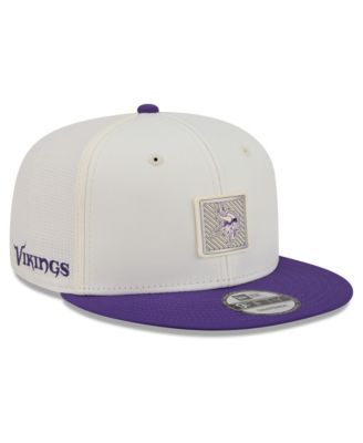 Men's Cream/Purple Minnesota Vikings 2026 NFL Training Camp 9FIFTY Snapback Hat