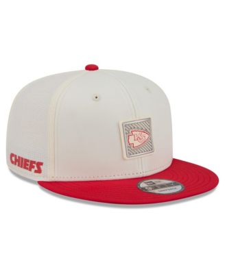 Men's Cream/Red Kansas City Chiefs 2026 NFL Training Camp 9FIFTY Snapback Hat