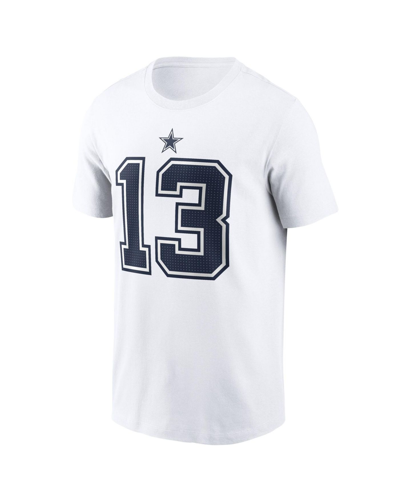 Мужская футболка Nike Caleb Downs White Dallas Cowboys 2026 NFL Draft Name & Number — фото 2