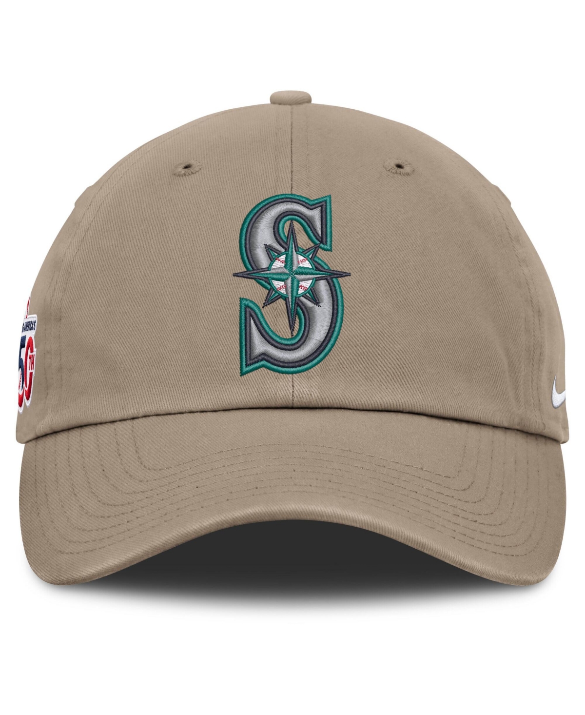 Nike Men's Khaki Seattle Mariners Celebrating America's 250th Club Adjustable Hat