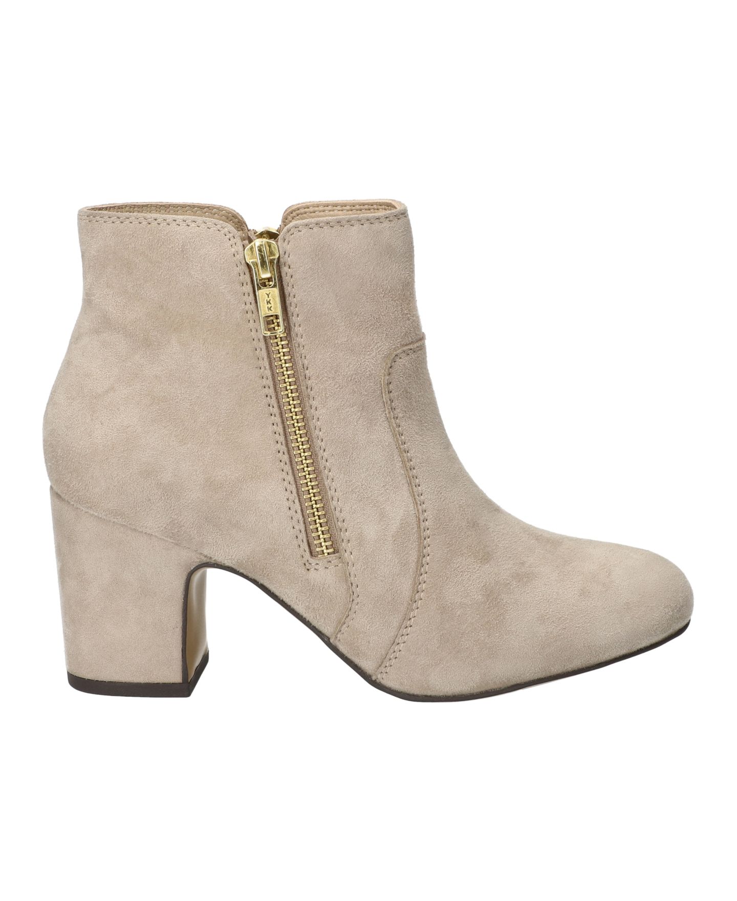Женские ботинки Bella Vita Port Round Toe Ankle, цвет: Бежевый замшевый кожаный — фото 2