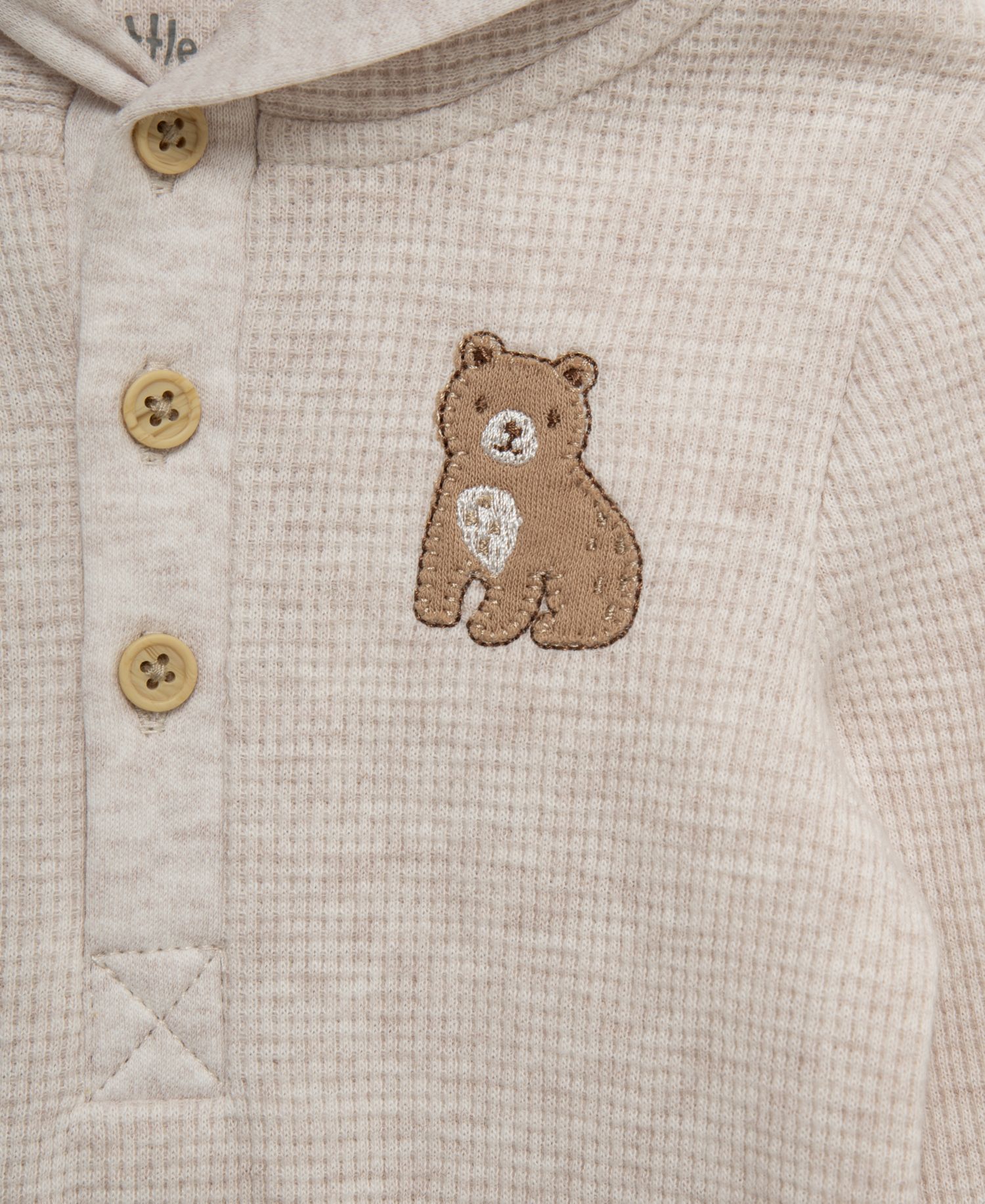 Baby Boys' Bear Long-Sleeve Bodysuit and Pants, 2-Piece Set