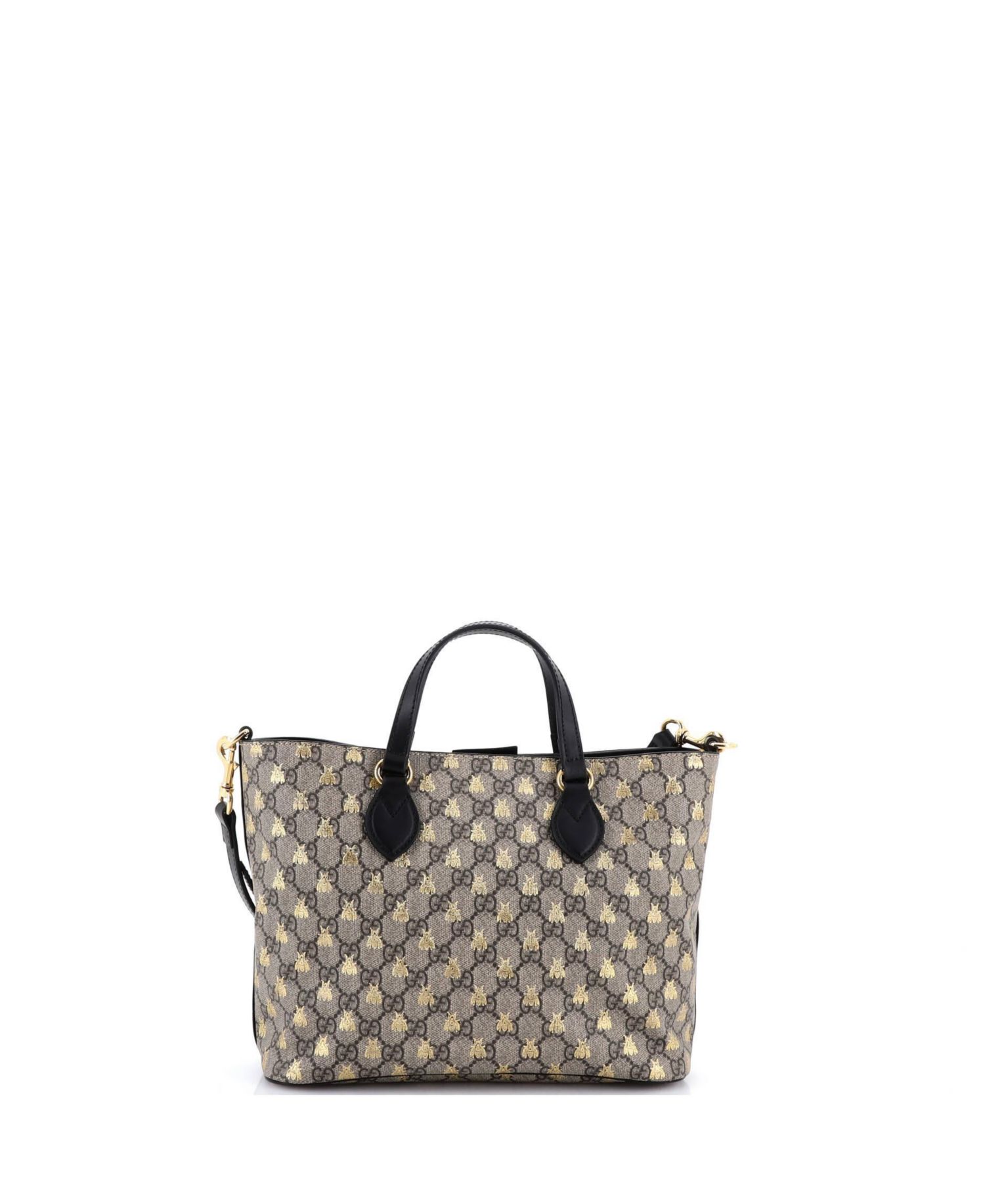 Small Convertible Soft Tote Printed GG Coated Canvas