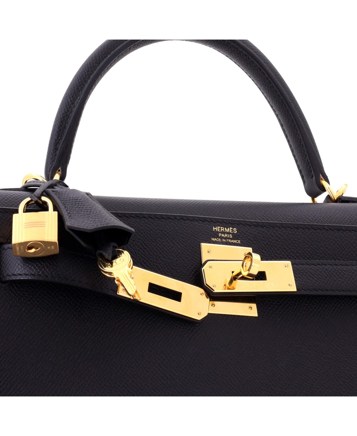 Pre-Owned HERMES Kelly Handbag Epsom with Gold Hardware