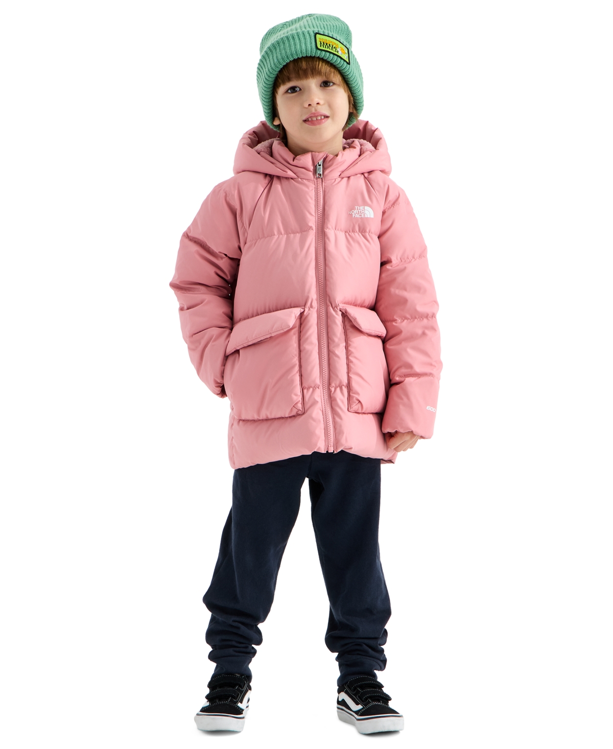 The North Face Boys' and Girls' 2T-7 Down Fleece-Lined Insulated Parka Jacket