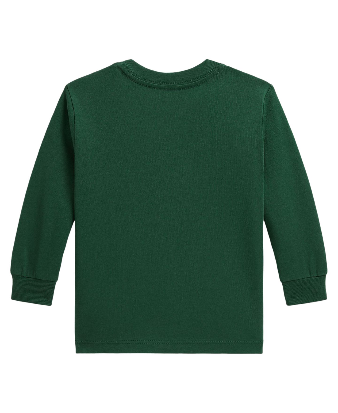 Футболки Polo Ralph Lauren Cotton Jersey Long-Sleeve T-Shirts для мальчиков-малышей, цвет: Зелёный — фото 2