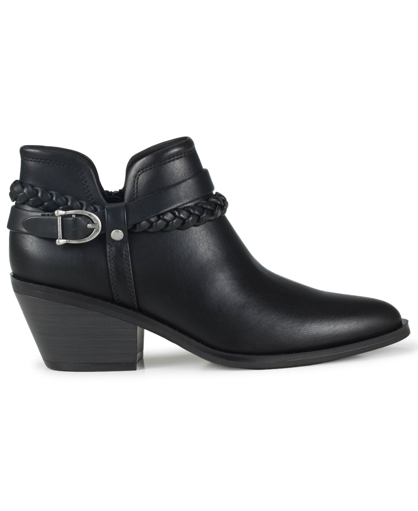 Женские ботинки Baretraps Daisie Block Heel Ankle Booties, цвет: Чёрный — фото 2