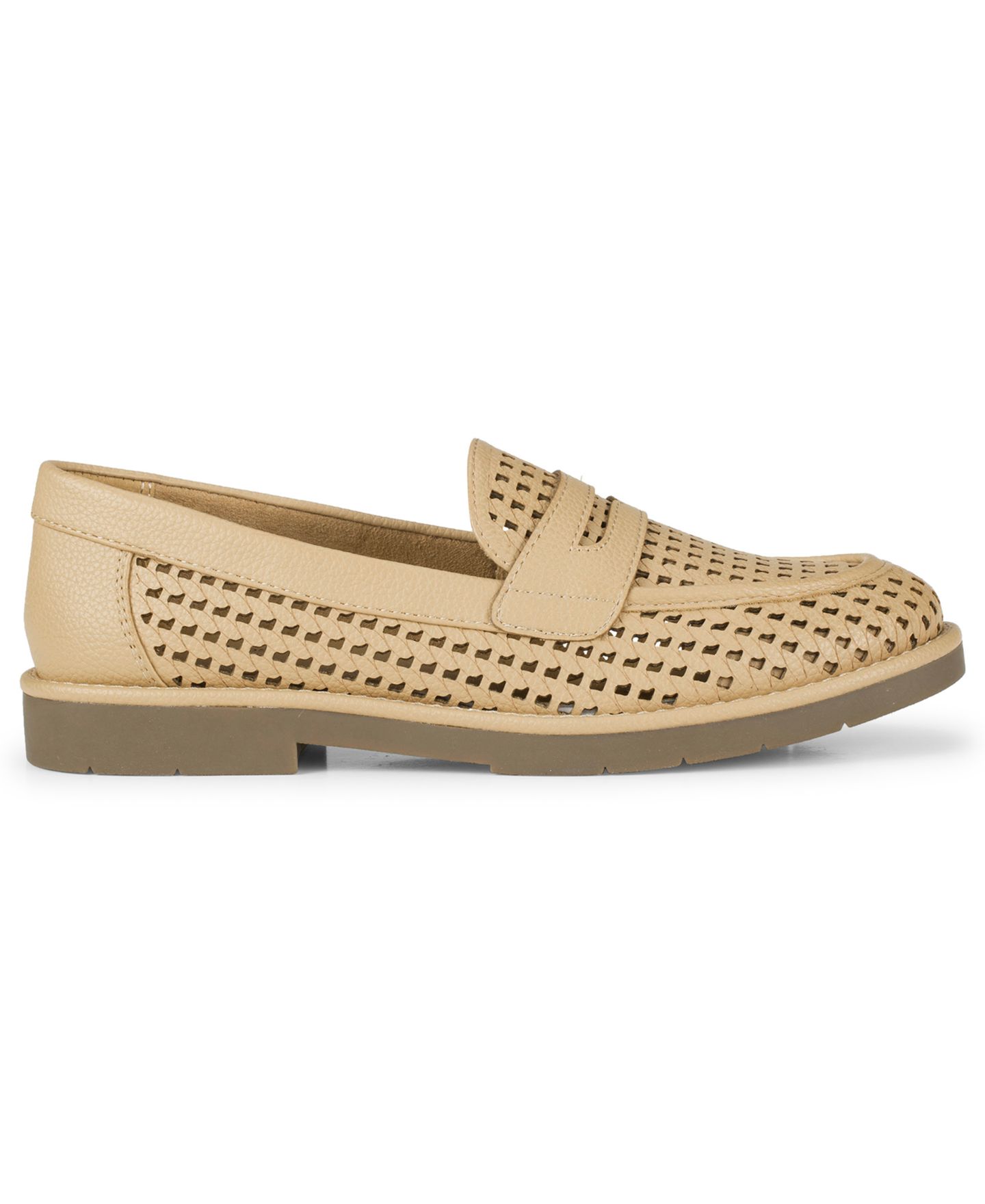 Женские туфли Baretraps Calli Woven Slip-On, цвет: Верблюжий — фото 2