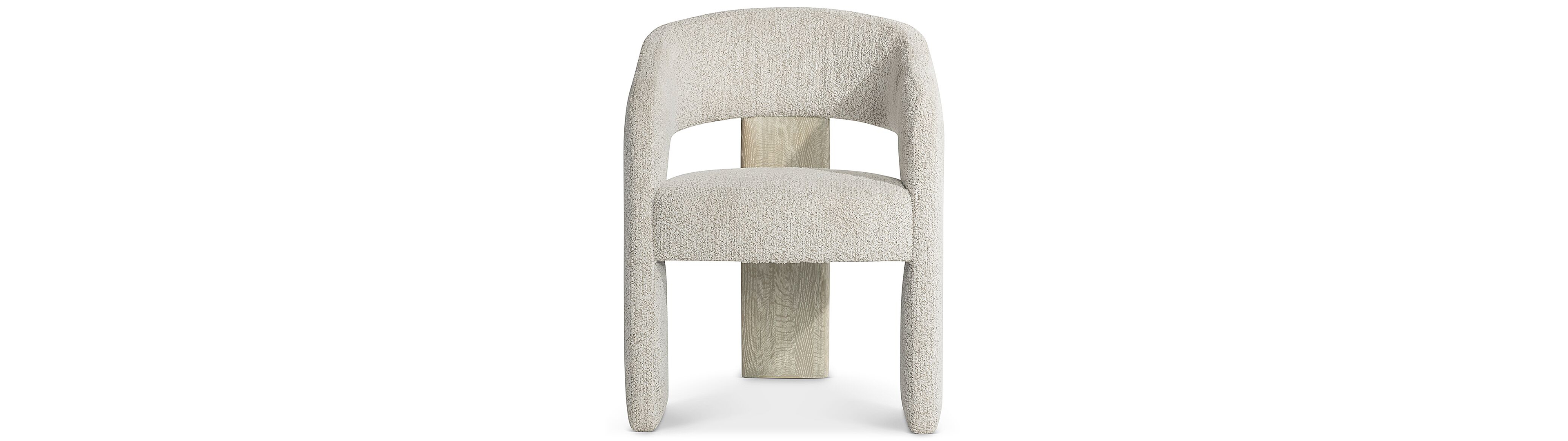 Bernhardt Arcadia 30" Wood Open Back Armchair