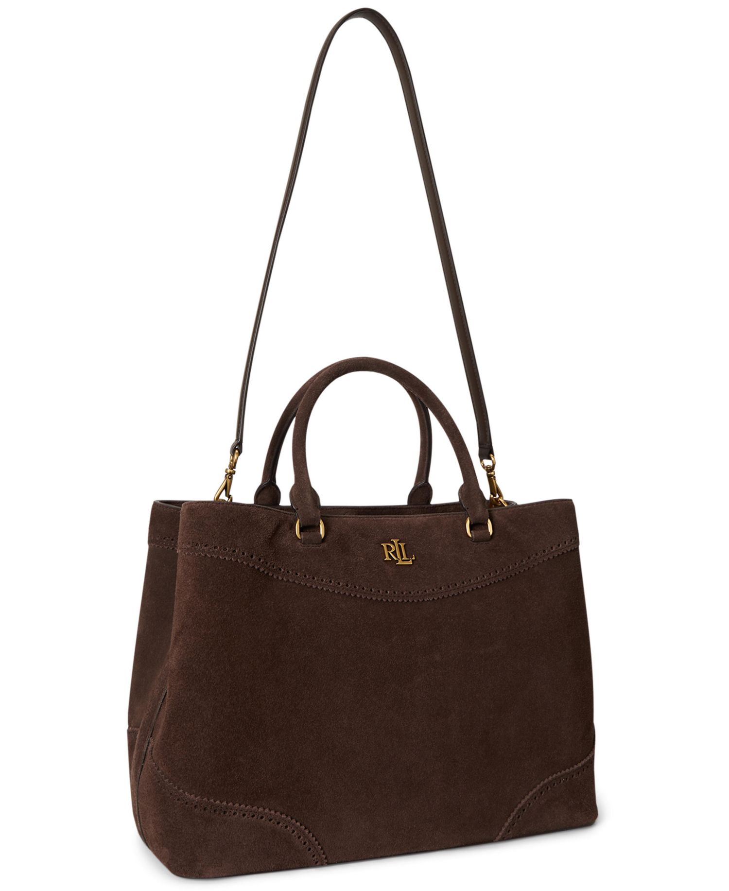 Marcy Suede Large Satchel Bag