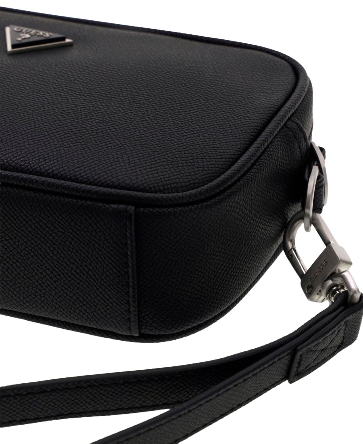 Мужская сумка GUESS Milano Sleek Textured Camera, цвет: Варёный — фото 5