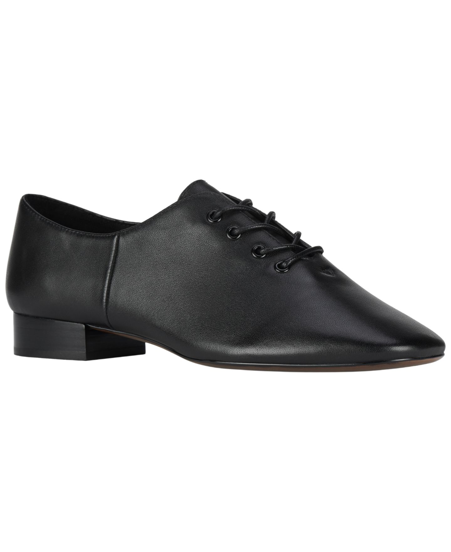 Женские балетки Jeffrey Campbell Swingdance Lace-Up Jazz Shoe Oxford Flats, цвет: Чёрный — фото 1