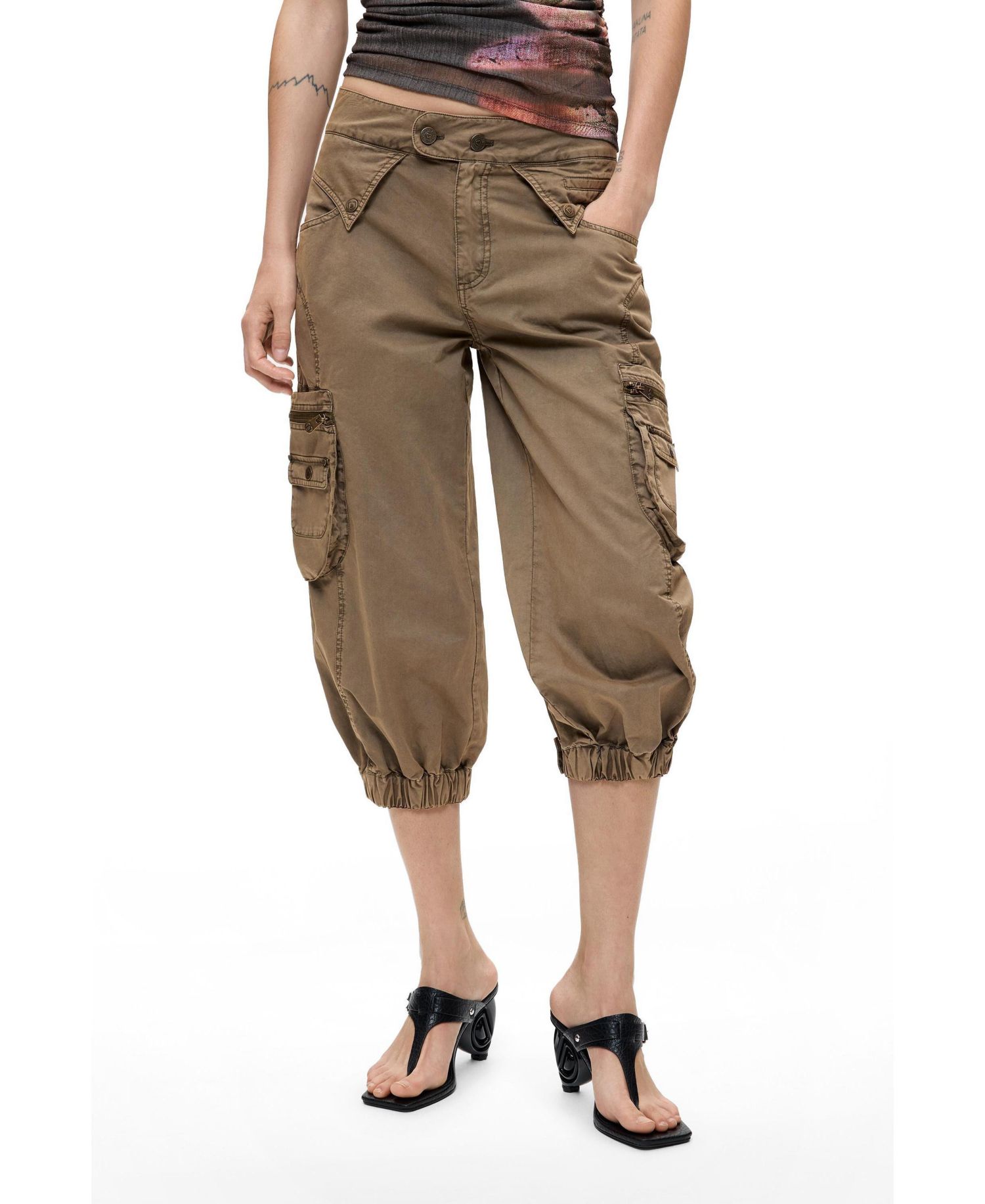 Women's Jogger pants pockets 100% cotton