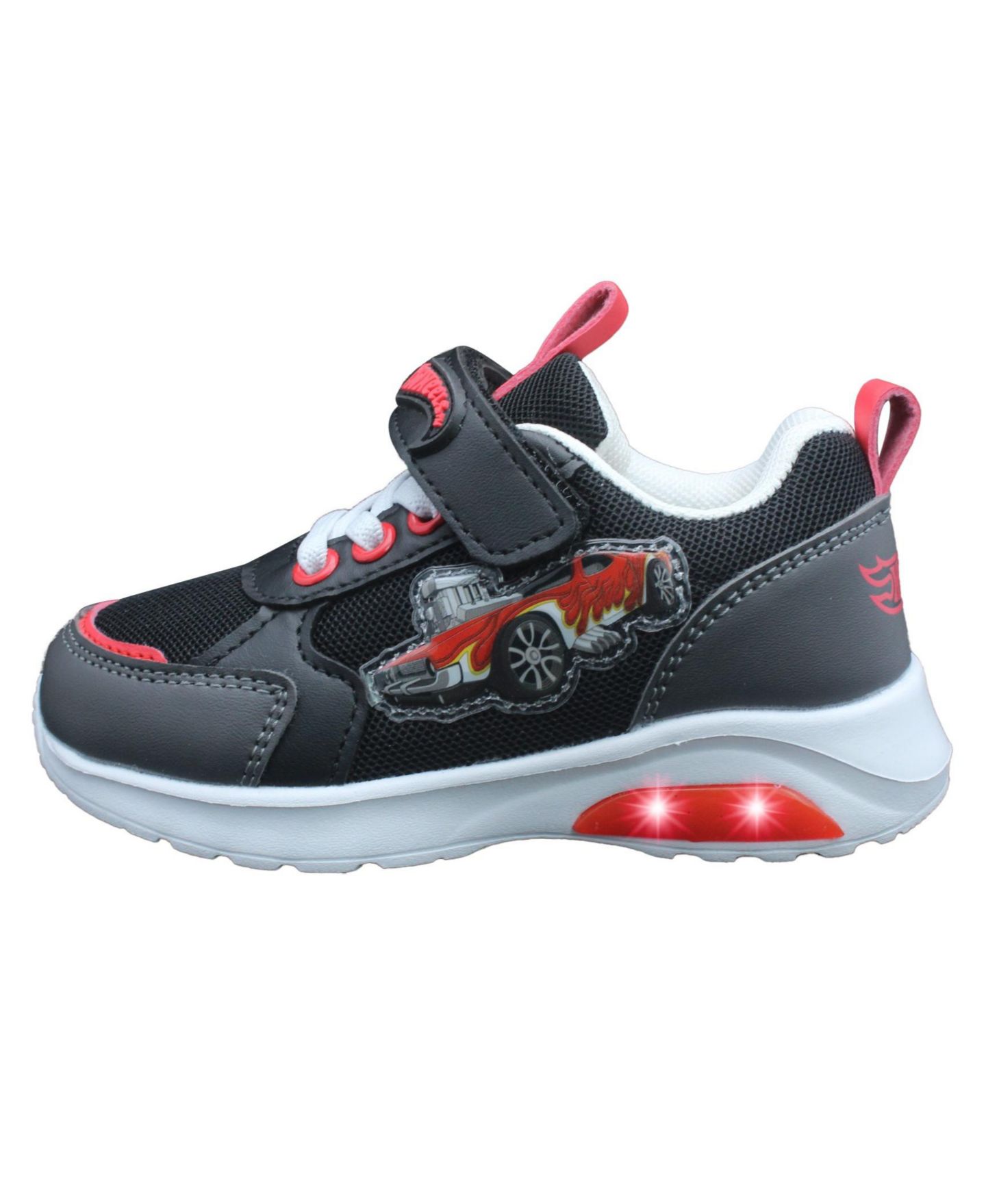 Детские кроссовки Hot Wheels со световыми эффектами, цвет: Чёрный — фото 4