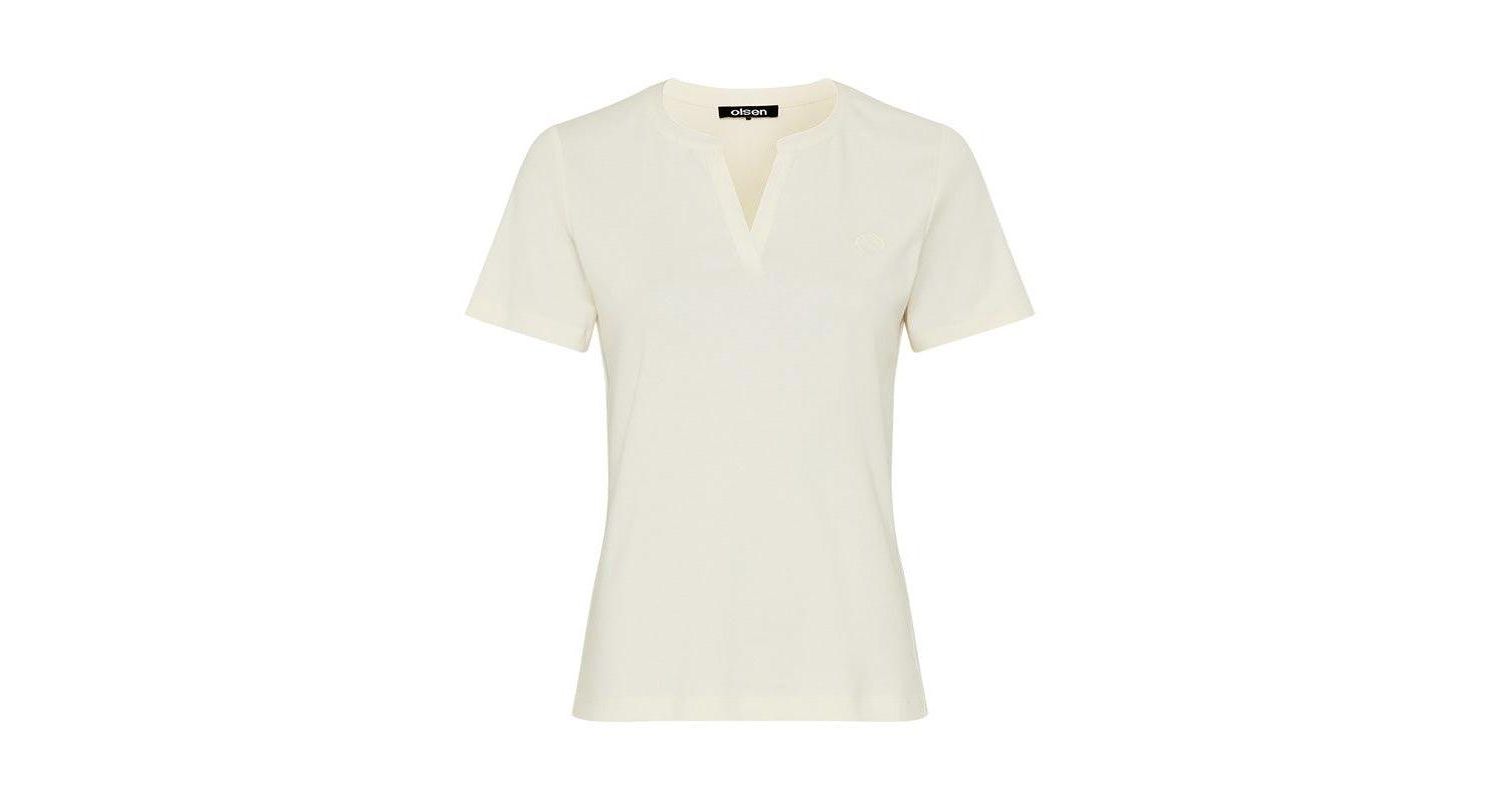 Women's Split Neck T-Shirt