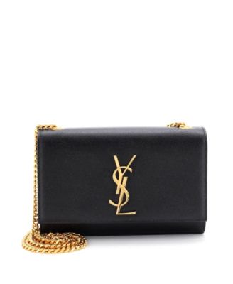 Small Classic Monogram Crossbody Bag Grainy Leather
