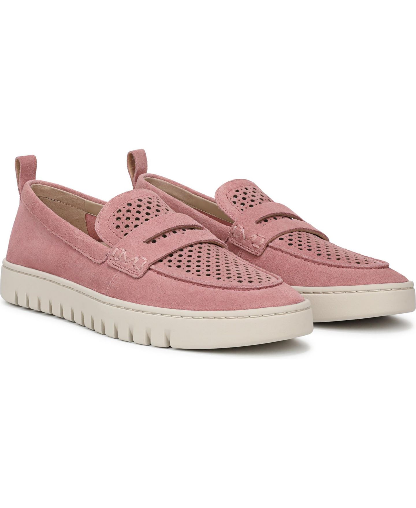 Женские кроссовки Vionic Uptown Lace Up, цвет: Розовый замшевый — фото 3