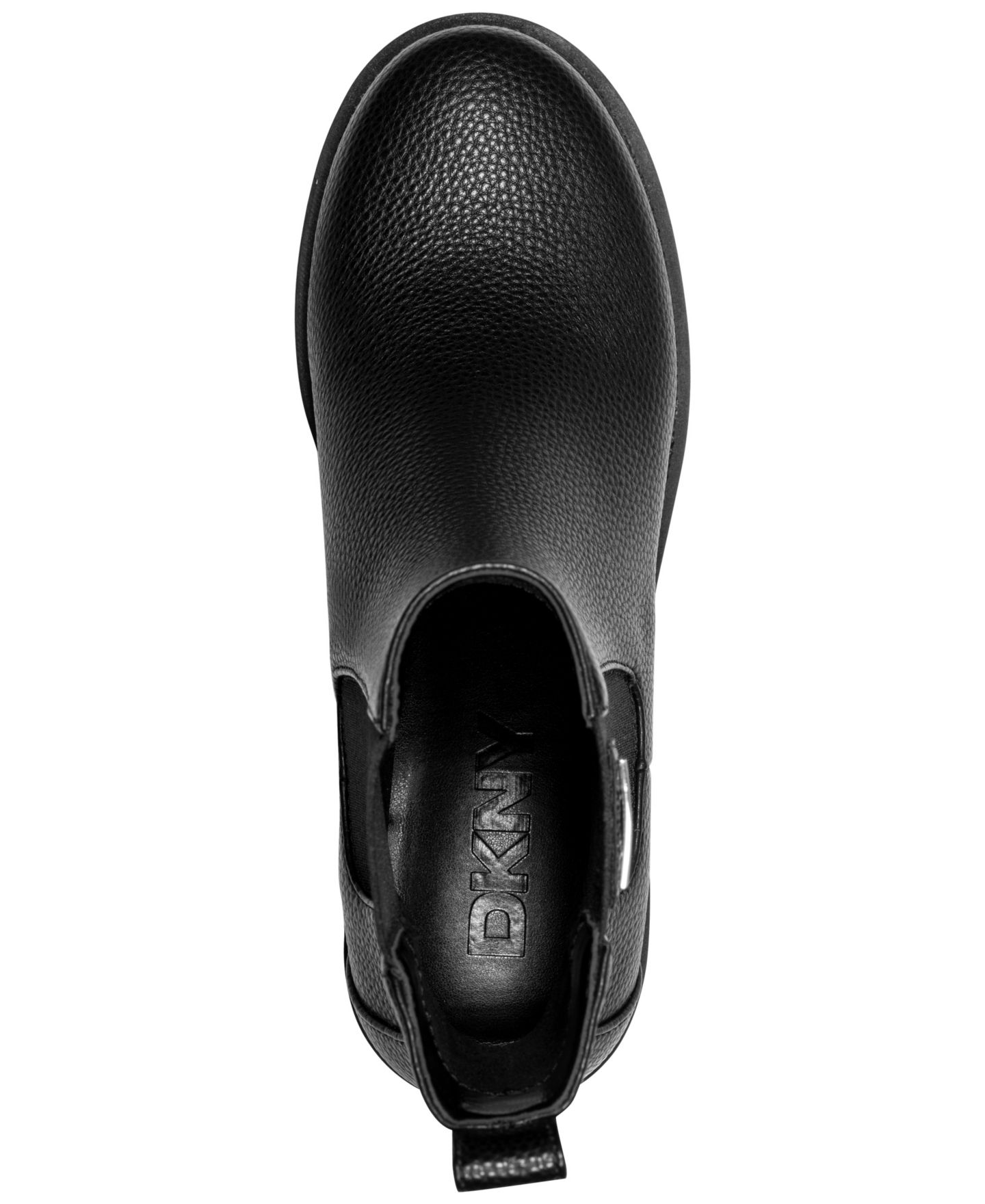 Женские ботинки DKNY Rick Round Toe Chelsea Booties, цвет: Чёрный — фото 4