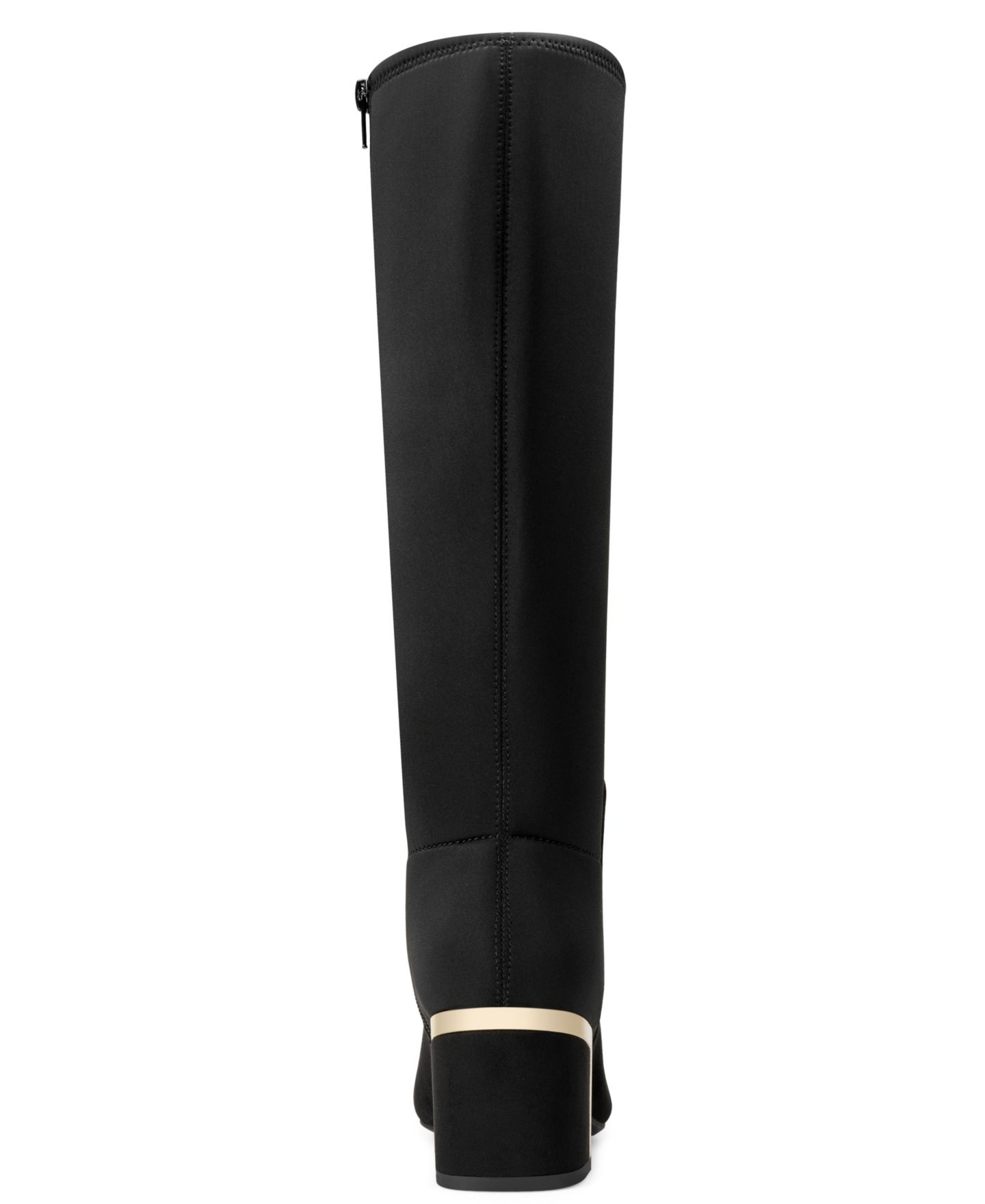 Женские ботинки DKNY Kalevi Tall Block Heel, цвет: Чёрный — фото 5