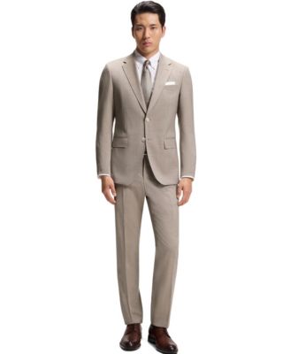 BOSS by Men's Virgin Wool Two-Piece Slim-Fit Suit