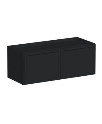 W30" Dove Short Wall Cabinet with Full Overlay HDF Door for Custom Kitchen or Bathroom