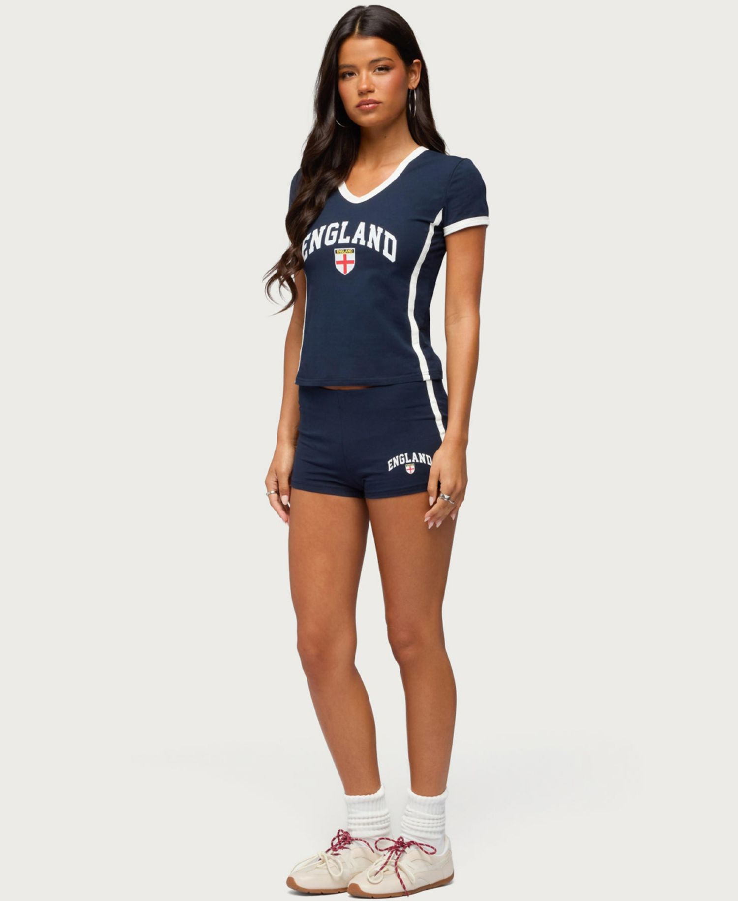 Women's England Girl Micro Shorts