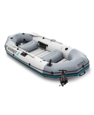 68373EP Mariner 3-Person Inflatable River/Lake Dinghy Boat and Oars Set