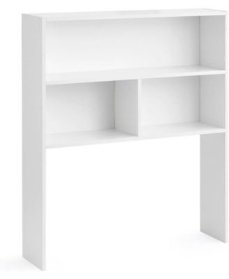 Yak About It Double Shelf Desk Bookshelf Hutch