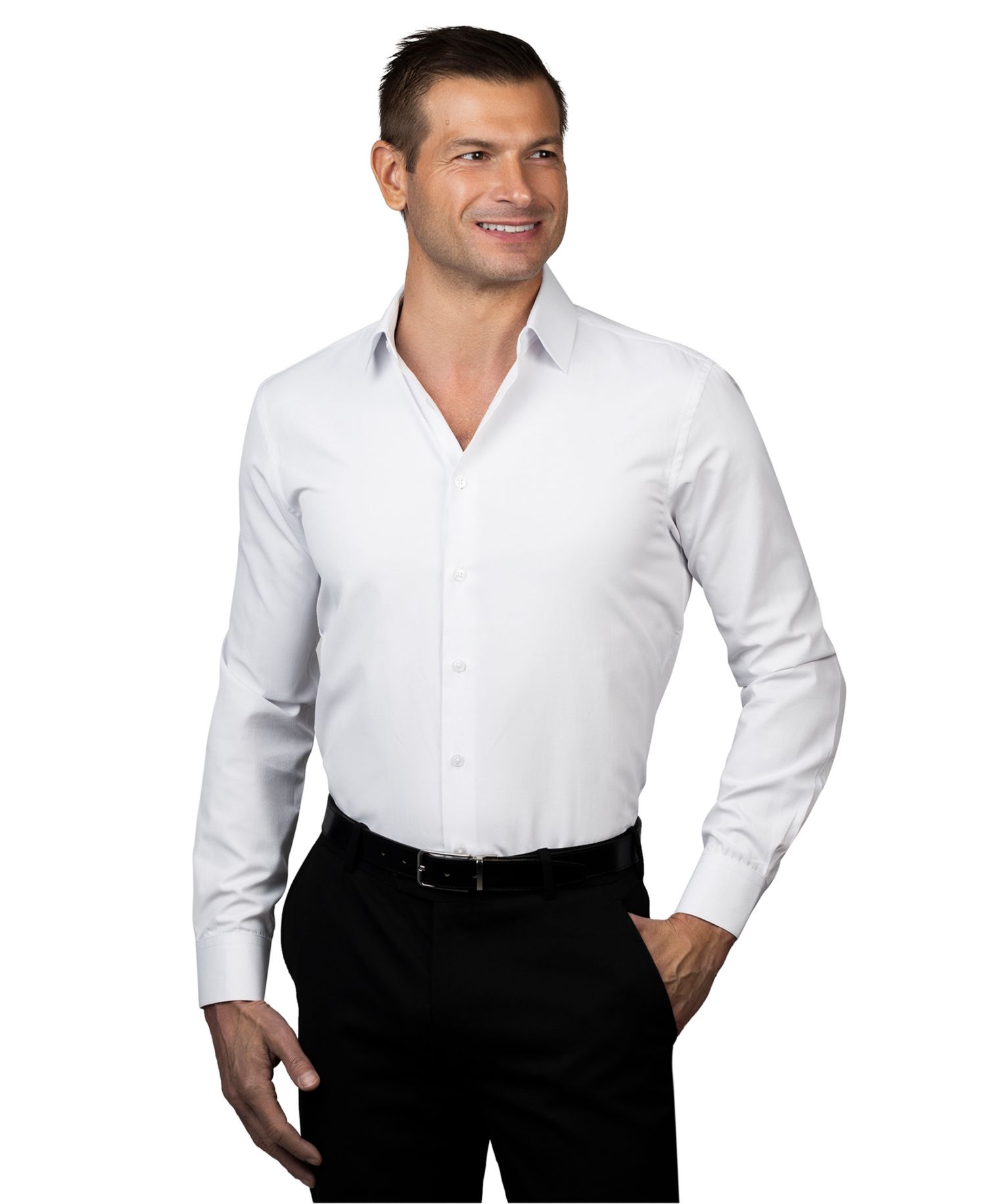 Men's Slim-Fit Dress Shirt