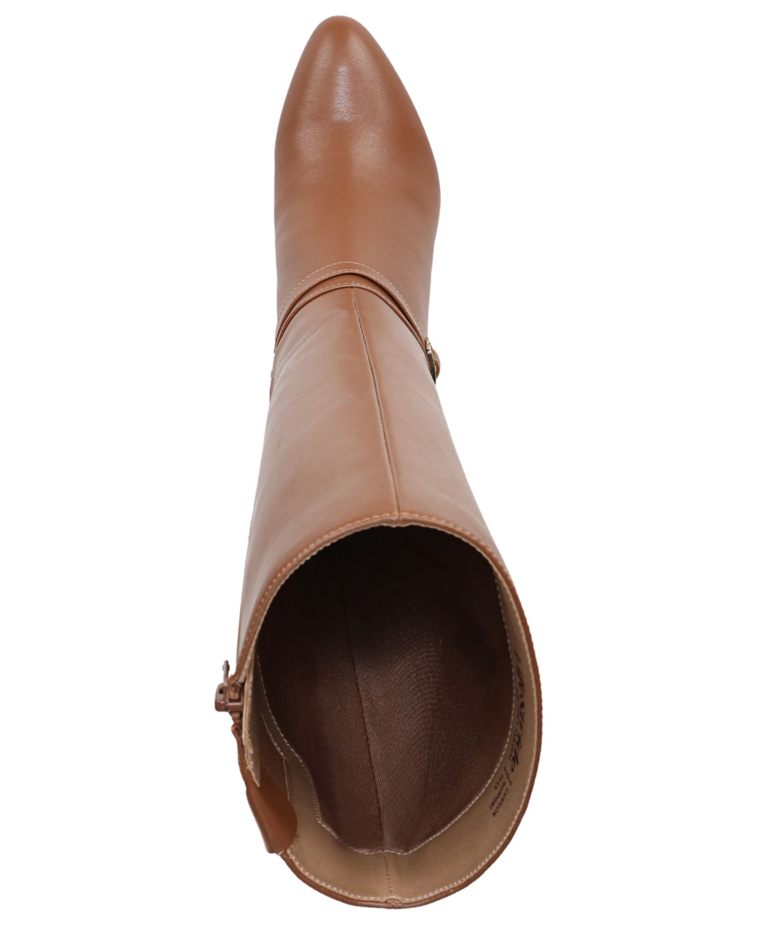 Women's Glenore Zip Wide Calf Tall Almond Toe Boots