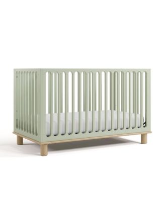 Deluxe 3-in-1 Convertible Crib with Bonus Toddler Guardrail