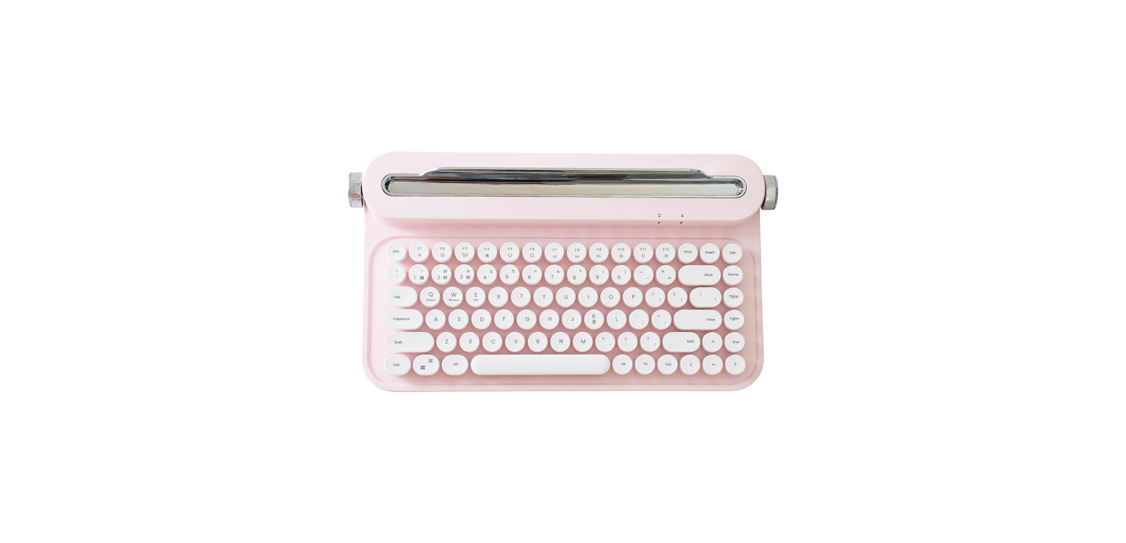 Lamicall Actto B305 Retro Typewriter Bluetooth Keyboard