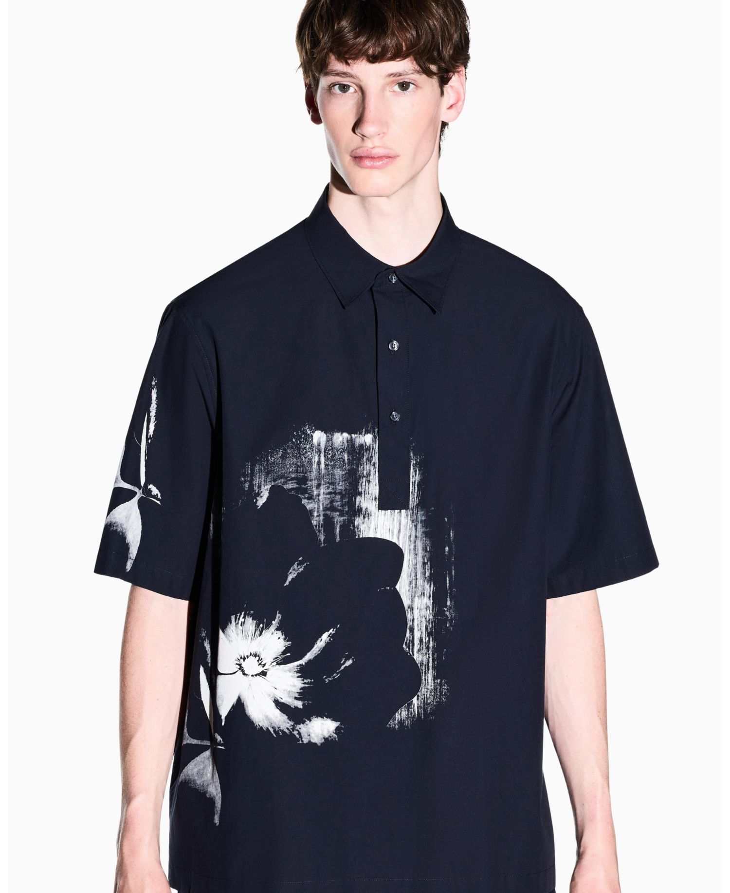 Men's Exposed Flower Shirt